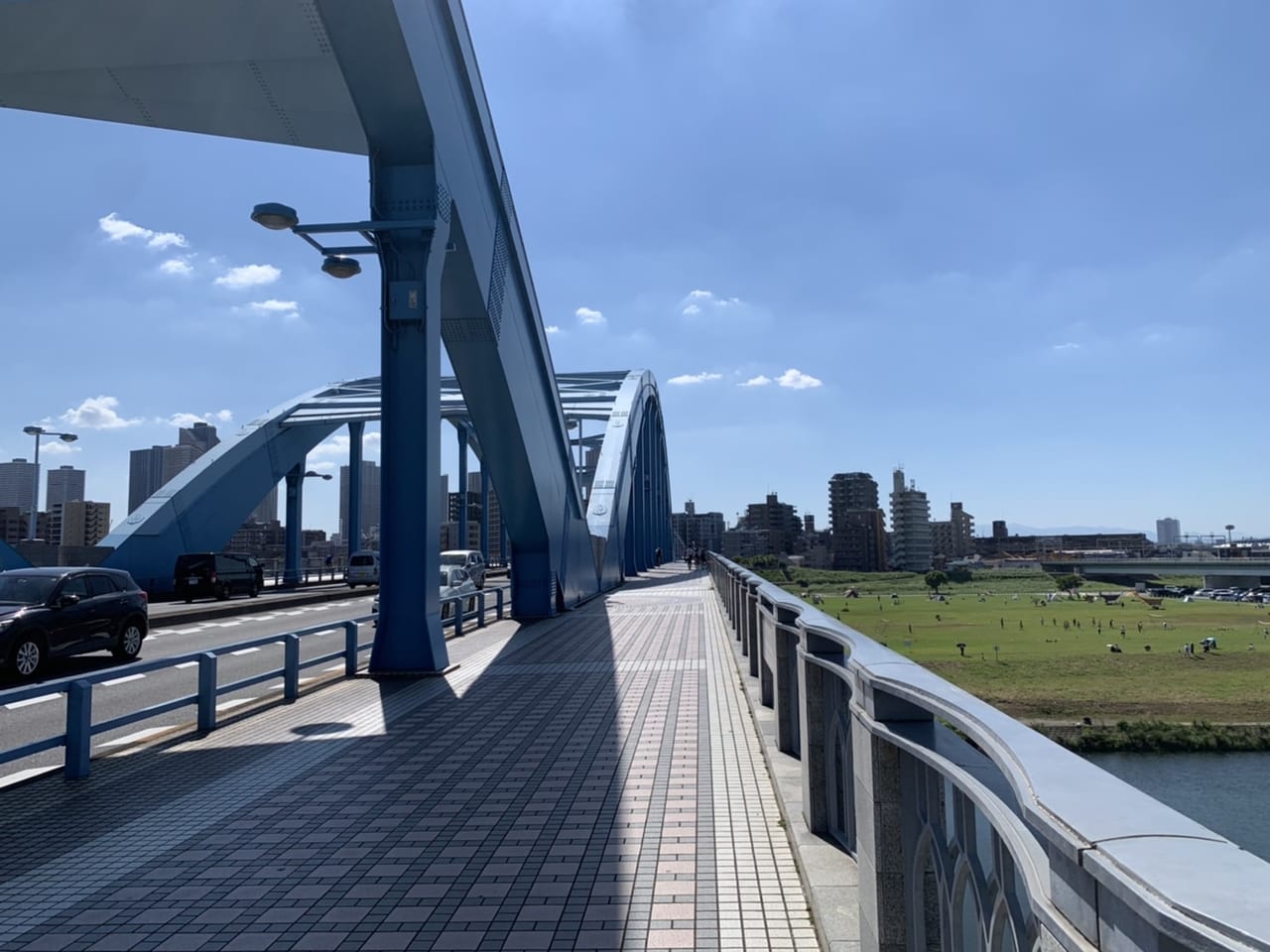 多摩川丸子橋